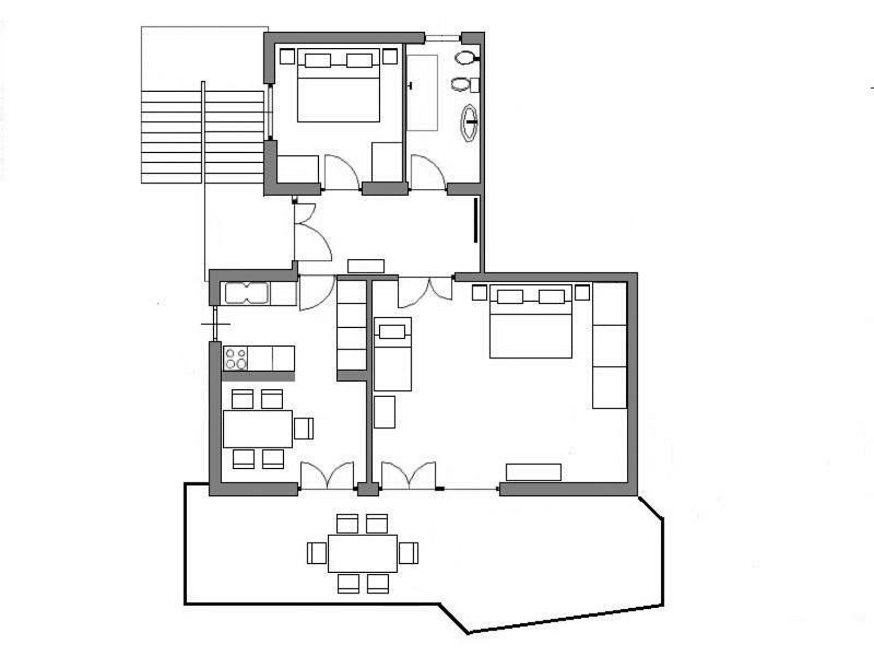 Apartmani Mia Jadranovo Eksteriør billede